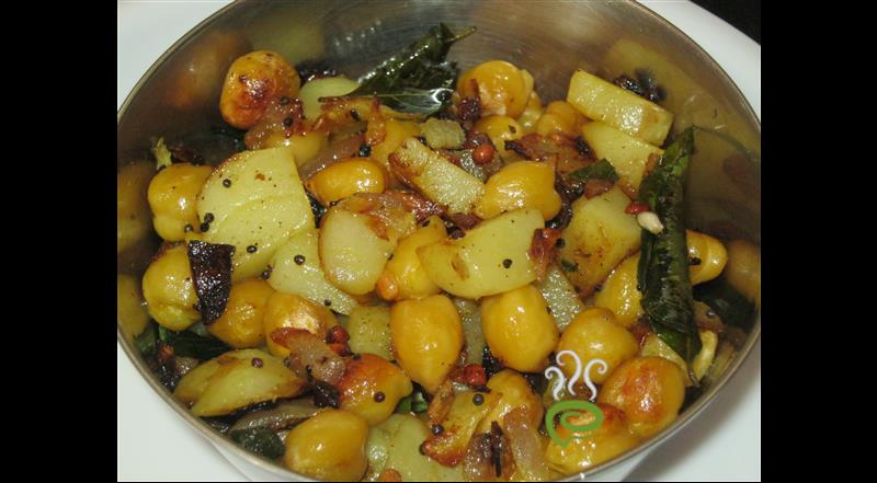 Channa Aloo Fry