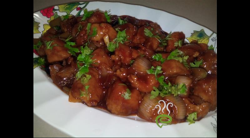 Easy And Yummy Chilly Chicken Home Made
