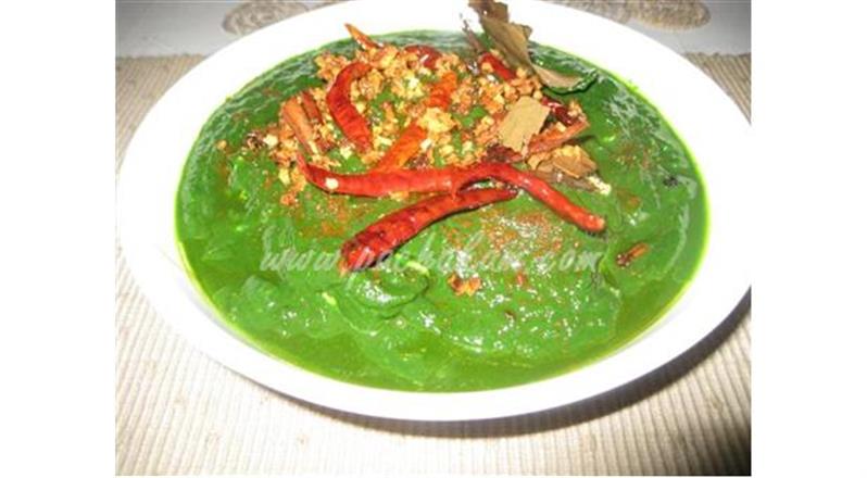 Palak Paneer (Spinach-Cottage Cheese) (Step By Step Photos)