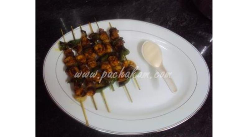 Pan Grilled Prawns