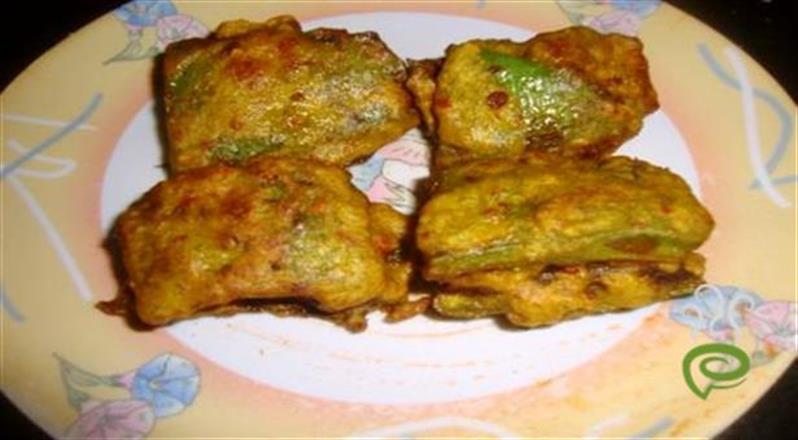 Paneer Capsicum Pakora