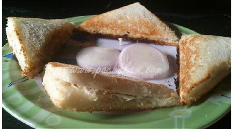Paneer Cabbage Sandwich (Step By Step Photos)