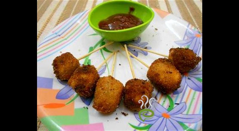 Crispy Paneer Lollipop