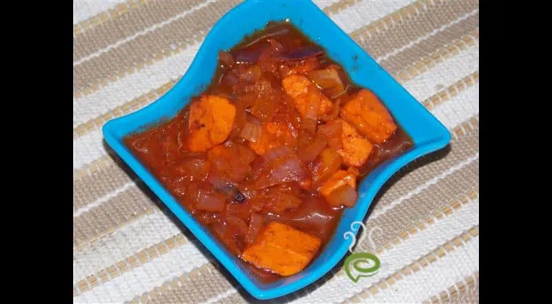 Paneer Red Gravy