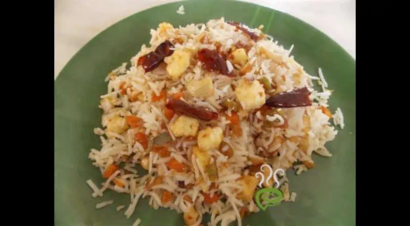 Paneer Schezwan Fried Rice