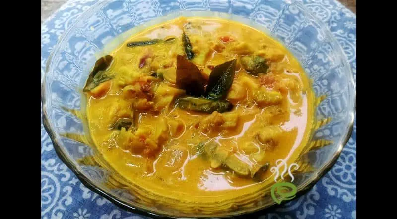 Pavakka Papal Curry-Bitter Gourd Curry With Coconut Milk