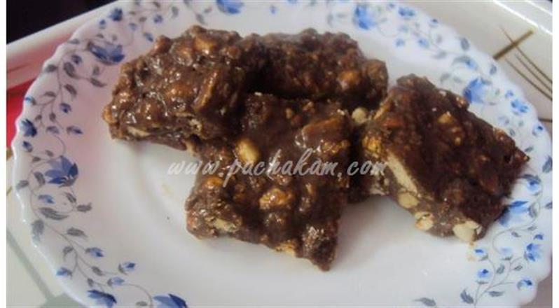 Peanut Chocolate Burfi