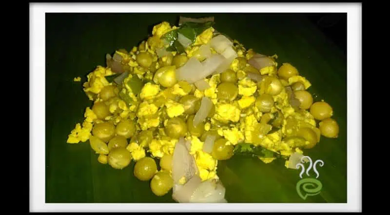 Peas Egg Fry-Kerala Street Food