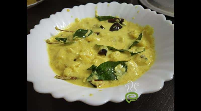 Pineapple Pachadi-Pineapple Sweet And Sour Curry