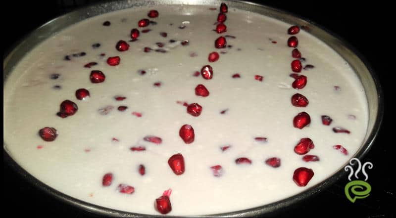 Pomegranate Puddding