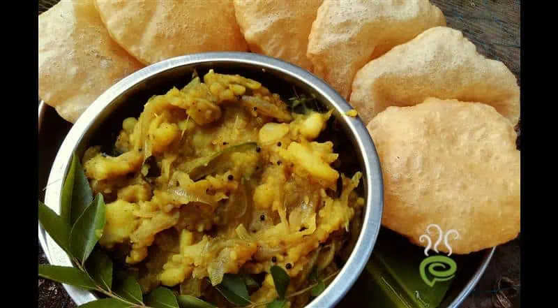 Poori Masala | Potato Masala For Poori | Puri Bhaji