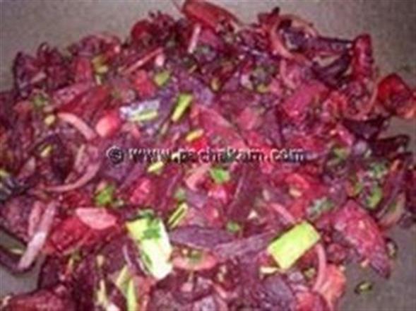 Potato And Beetroot Stir Fry