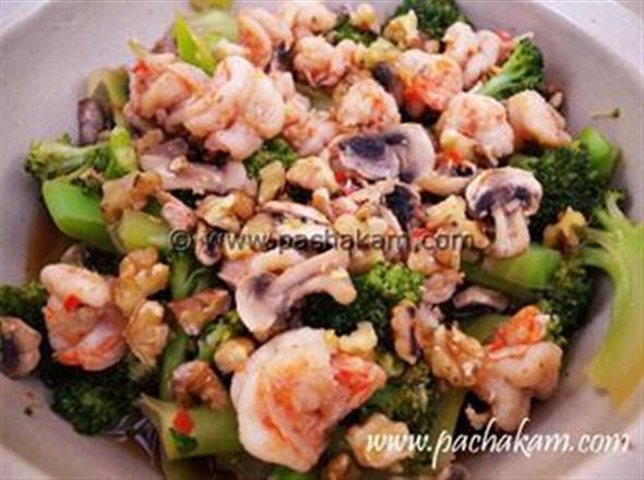 Prawn And Broccoli Stir Fry