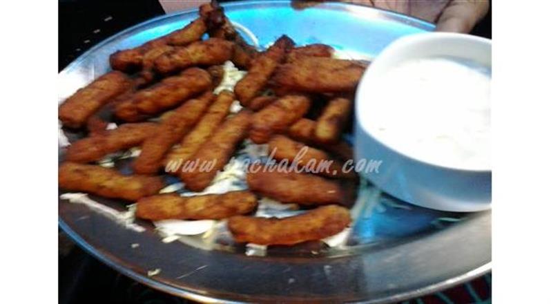 Salmon Fish Fingers With Dipping Sauce