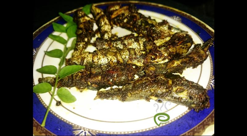 Pacha Kurumulaku Sardine Fish Fry (Green Peppercorns)