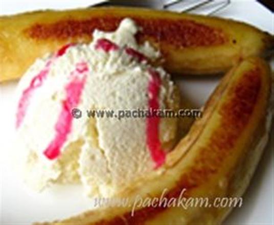Sauted Banana With Icecream – pachakam.com