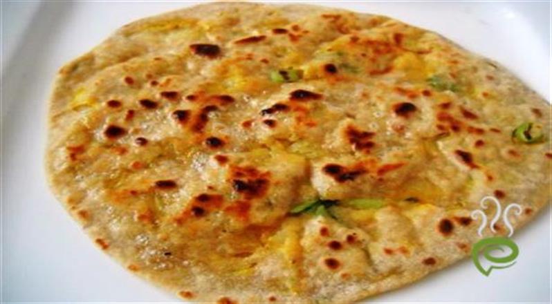 Simple Breakfast With Aloo Paratha