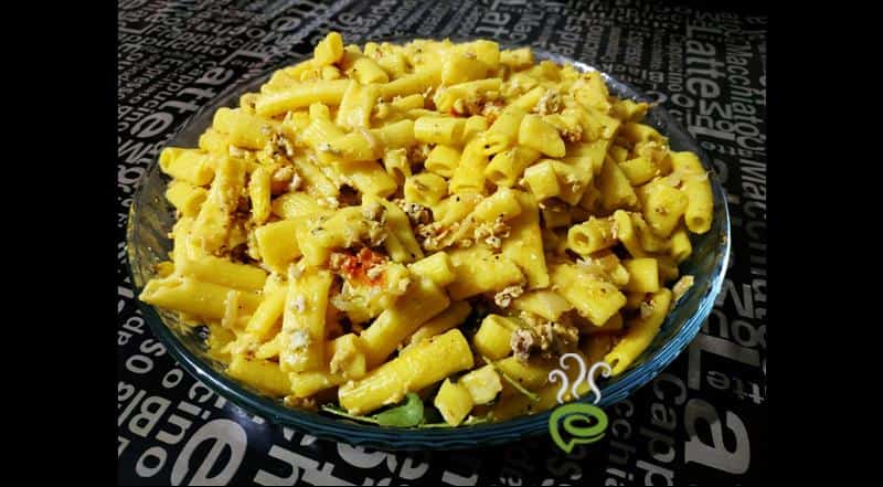 Simple Egg Macaroni-Peppery  Scrambled Macaroni And Egg