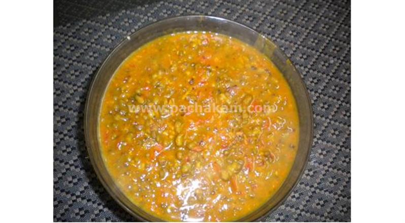 Spicy Green Gram Curry – Nurtritious