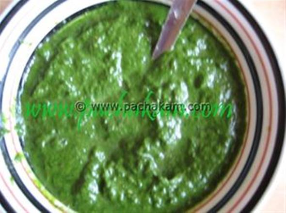 Spinach  Chutney