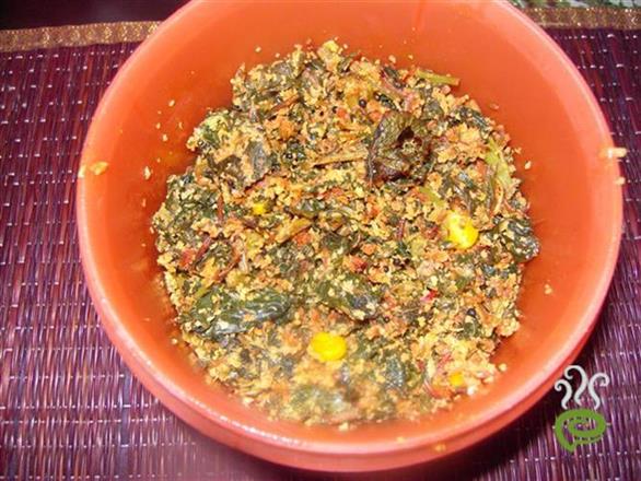 Spinach Corn Thoran