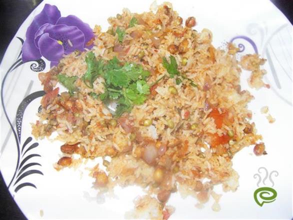 Sprouty Peanut Tomato Rice