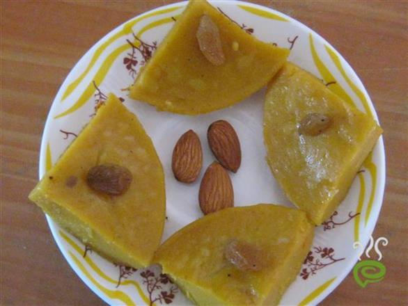 Steamed Pumpkin Pudding