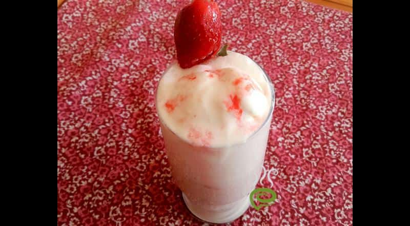 Strawberry Ice Cream Shake – pachakam.com
