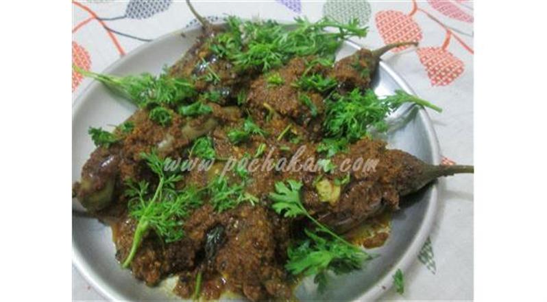 Stuffed Brinjal Masala