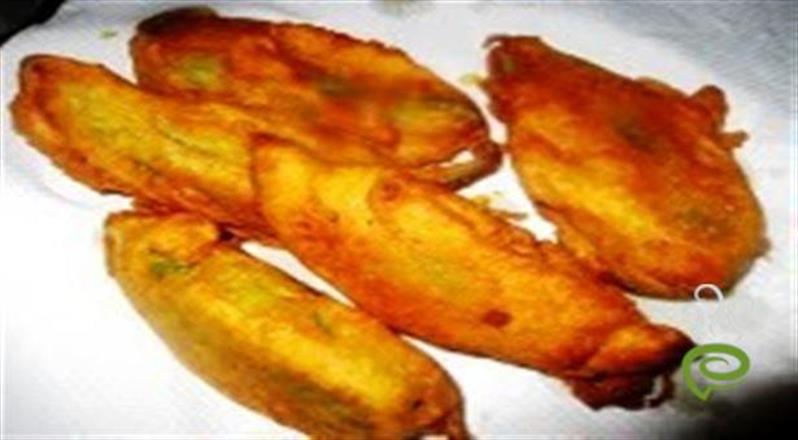 Stuffed Chilli Potato Bhaji