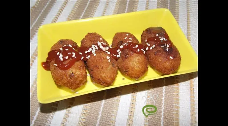 Kappa / Tapioca Cutlet Eggless