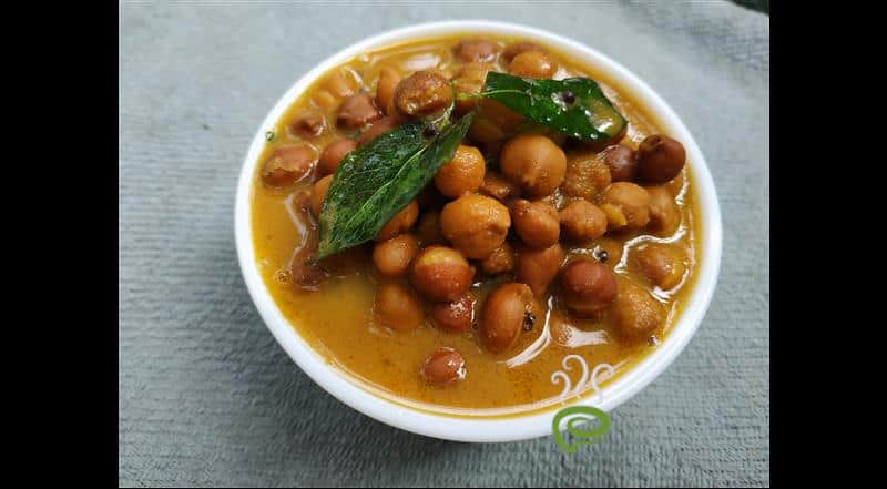Thick Kerala Kadala Curry Without Coconut | Kadala Curry For Puttu