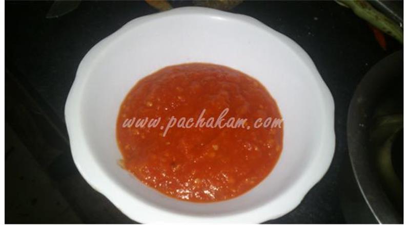 Tomato Sauce (Step By Step Photos)