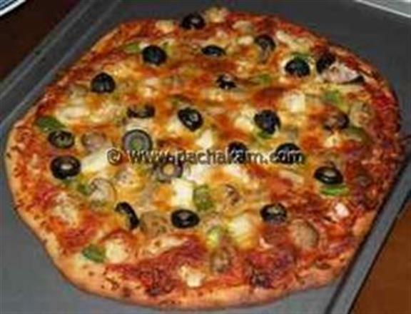 Turkey Salami Pizza