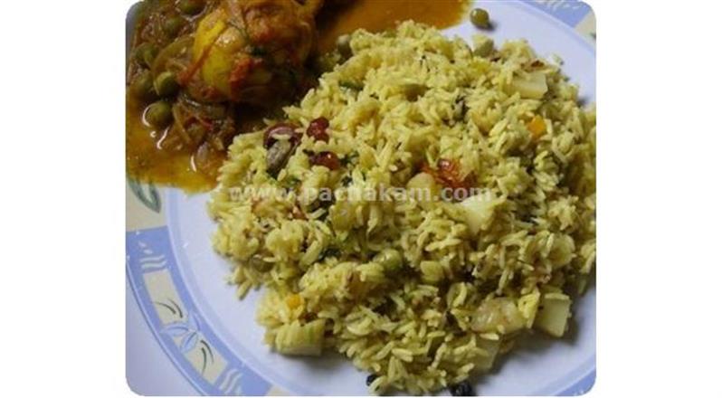 Vegetable Pulao - Kids Favourite