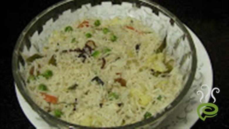 Vegetarian Pulav - Low Fat