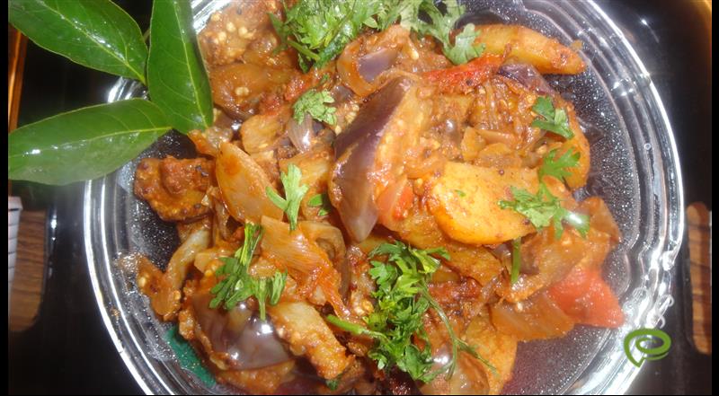 Aloo Baingan Fry