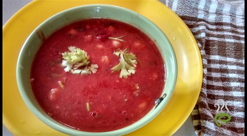 Beetroot Peanut Sambhar