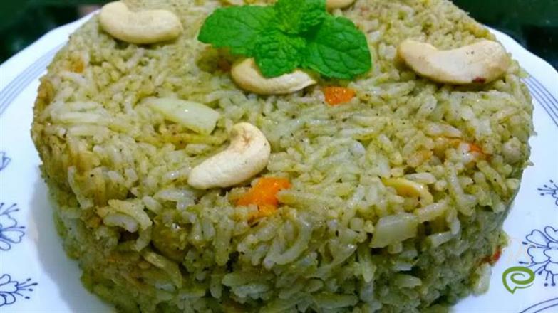 Chutney Pulao – Colorful