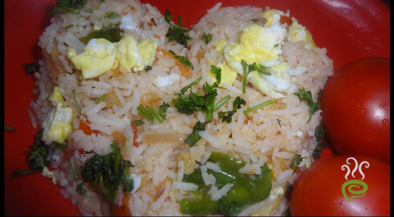 Egg Tomato Pulao