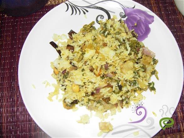 Palak Aloo Biriyani