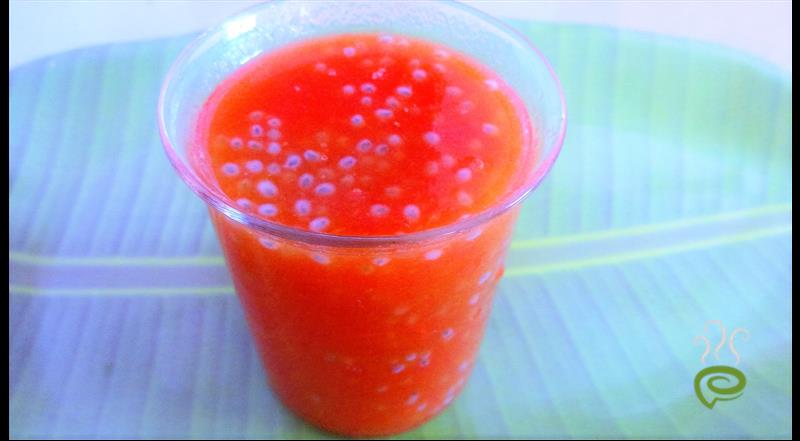 Papaya Chia Seed Punch