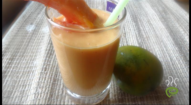 Papaya Mango Smoothie