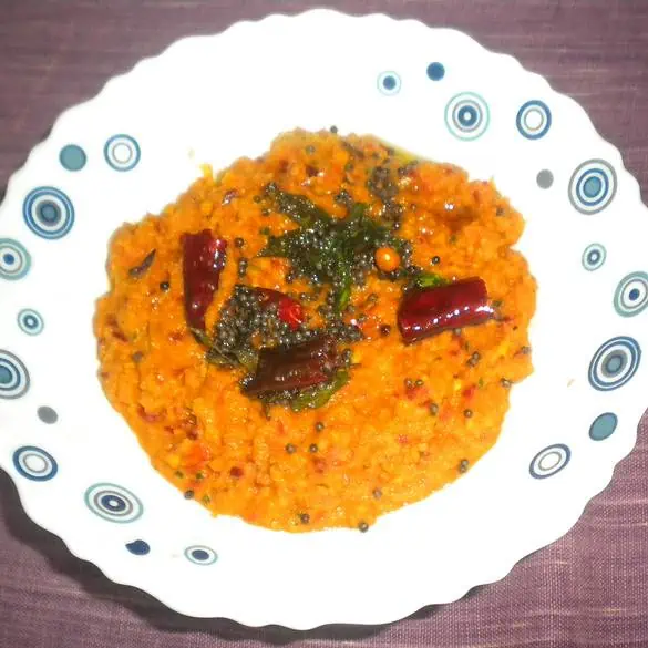 Thakkali Ulli Chammanthi | Red Chilli Red Chutney