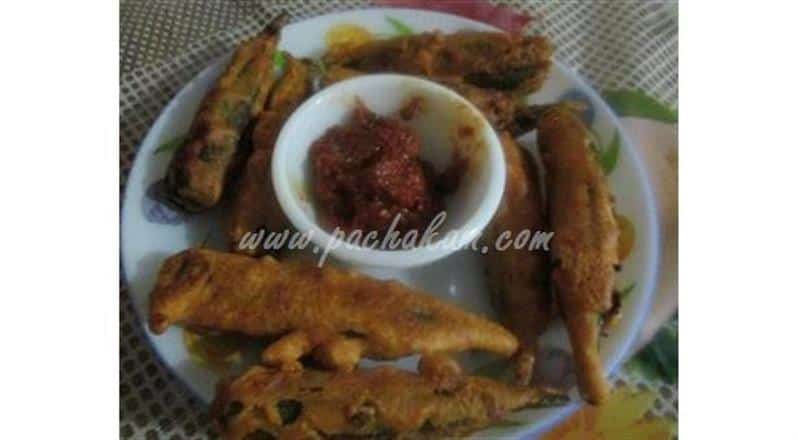 Lady's Finger Pakoda