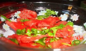 Watermelon Ice And Fire Salad – pachakam.com