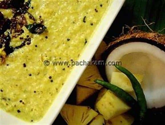 Pineapple Pachadi - Sweet Dish