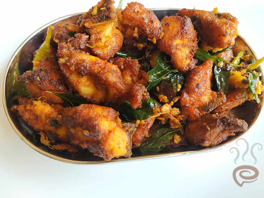 Malabar Special Chicken Fry - Kozhi Porichathu