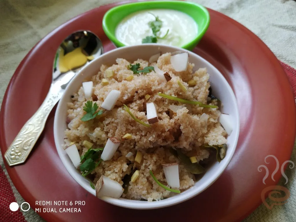 Godhumai Rava Upma / Wheat Rava Upma