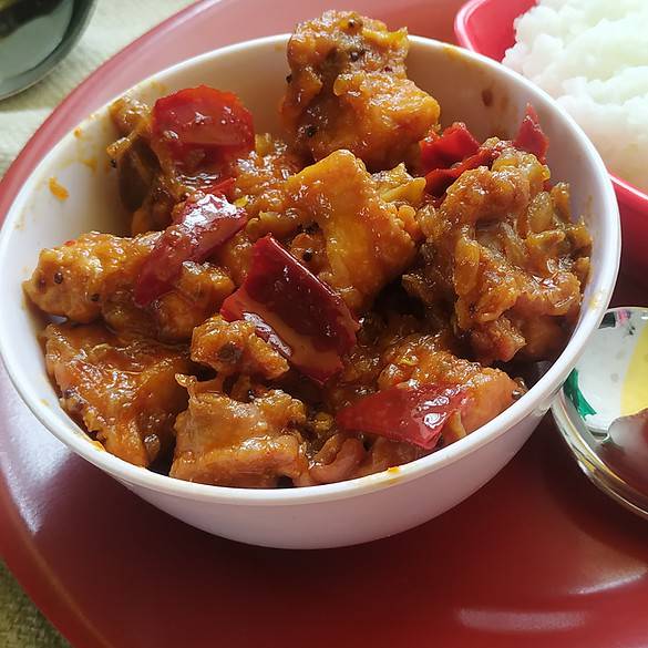 Chinthamani Chicken | nattu kozhi Chinthamani